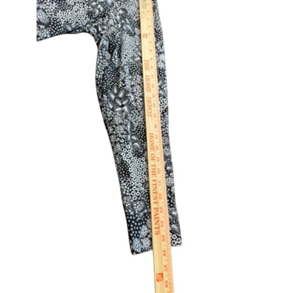 "BERTIGO" Cotton/Spandex Button Down Dress Shirt SZ 3X Blk & Wht Floral Metro - Picture 11 of 11